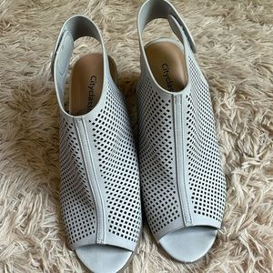 Open Toe Block Heel Sandal